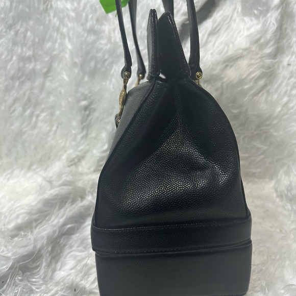 VERSACE RARE LEATHER TRUNK BAG - Picture 7 of 9